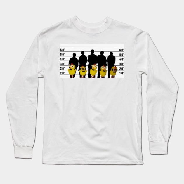 the usual chicks Long Sleeve T-Shirt by Andriana's Creations